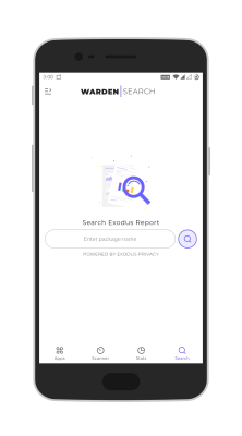 Screenshot of the application Warden - #2