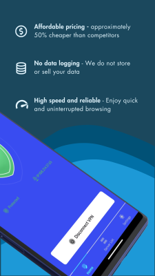 Screenshot of the application VPN One Click - #2