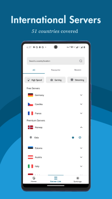 Screenshot of the application VPN One Click - #5