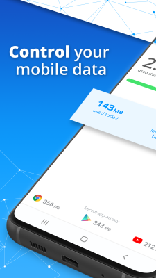 Screenshot of the application My Data Manager - Data Usage - #1