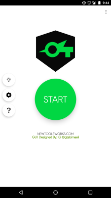 Screenshot of the application SocksIP Tunnel - #1