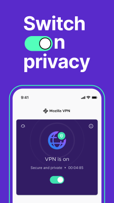 Screenshot of the application Mozilla VPN - #1