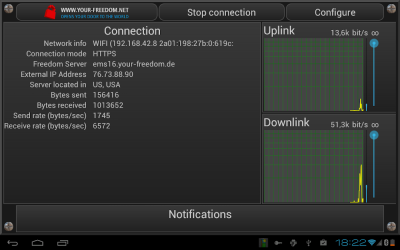 Screenshot of the application Your Freedom - #6