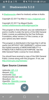 Screenshot of the application Shadowsocks - #1