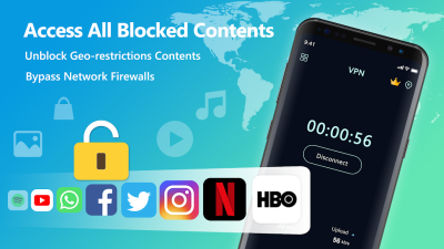 Screenshot of the application VPN Fast - #2