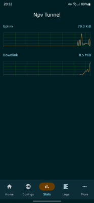 Screenshot of the application Npv Tunnel - #3