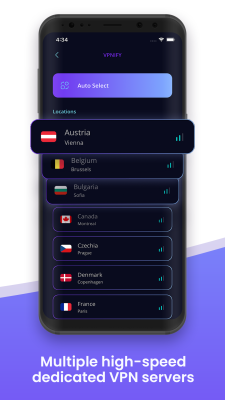 Screenshot of the application vpnify - #4