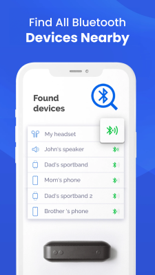 Screenshot of the application Find My Bluetooth Device - #4