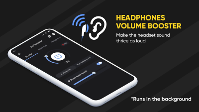 Screenshot of the application Loud Headphones Volume Booster - #1