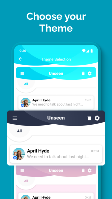 Screenshot of the application Unseen - No Last Seen - #6