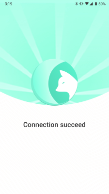 Screenshot of the application Fox VPN - #4