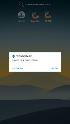 Screenshot of the application Nobita FF MOD - #2