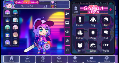 Screenshot of the application Gacha Ultra 3 - #1