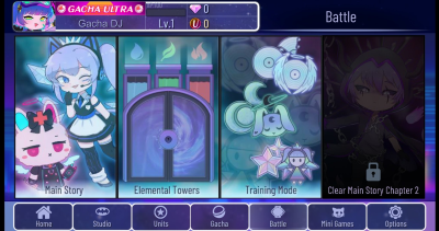 Screenshot of the application Gacha Ultra 3 - #3