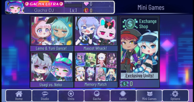 Screenshot of the application Gacha Ultra 3 - #4