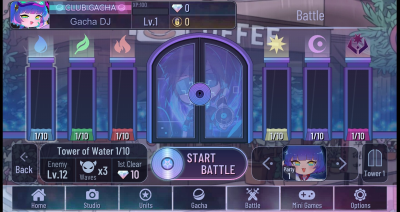 Screenshot of the application Gacha Cafe - #5