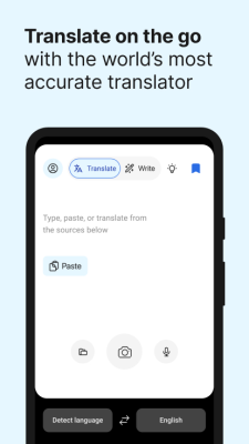 Screenshot of the application DeepL - #2