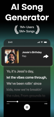 Screenshot of the application MyTunes - #1
