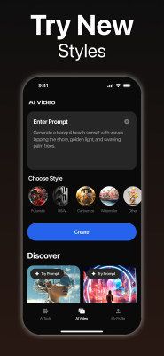 Screenshot of the application AI Video - #6