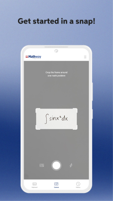 Screenshot of the application Mathway - #7