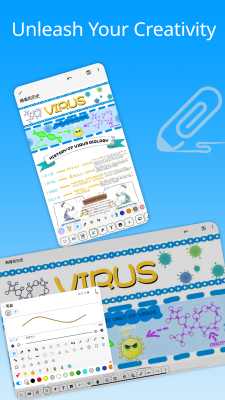 Screenshot of the application DrawNote - #2