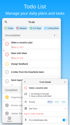Screenshot of the application DrawNote - #5