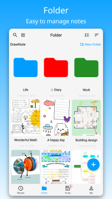 Screenshot of the application DrawNote - #6