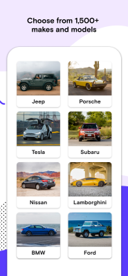 Screenshot of the application Turo - #2