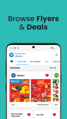 Screenshot of the application reebee - #2