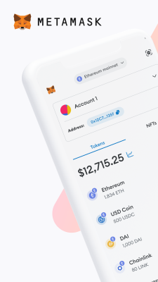 Screenshot of the application MetaMask - #1