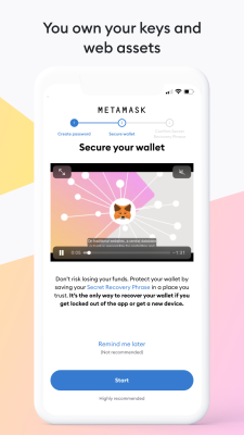 Screenshot of the application MetaMask - #3