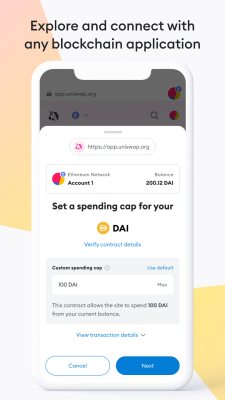 Screenshot of the application MetaMask - #7