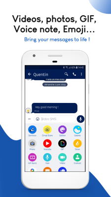 Screenshot of the application Mood SMS - #5