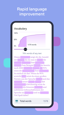 Screenshot of the application Lingvist - #6