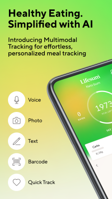 Screenshot of the application Lifesum: meal planner and simple recipes - #1