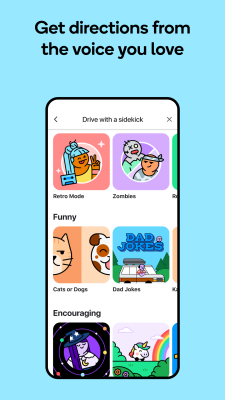 Screenshot of the application Waze social navigator - #4