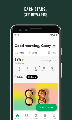 Screenshot of the application Starbucks - #1