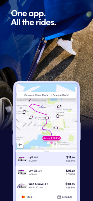 Screenshot of the application Lyft - #1