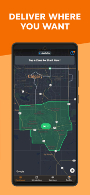 Screenshot of the application Skip - Courier - #3