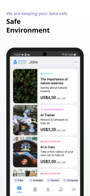 Screenshot of the application Clickworker - #4