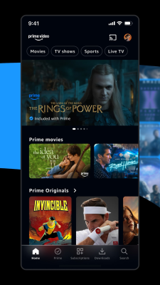 Screenshot of the application Amazon Prime Video - #1