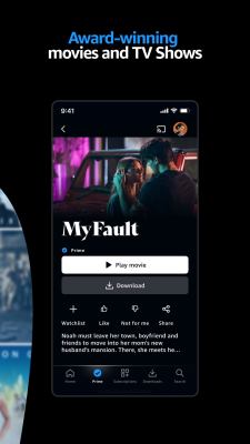 Screenshot of the application Amazon Prime Video - #3