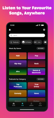 Screenshot of the application Amazon Music - #8