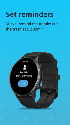 Screenshot of the application Amazon Alexa for Smart Watches - #2