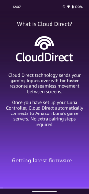 Screenshot of the application Luna Controller - #4