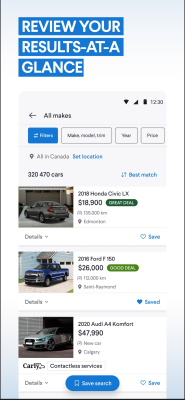 Screenshot of the application Kijiji Autos - #5