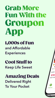 Screenshot of the application Groupon - #1
