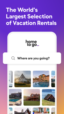 Screenshot of the application HomeToGo - #1