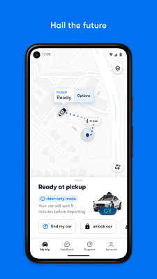Screenshot of the application Waymo One - #2
