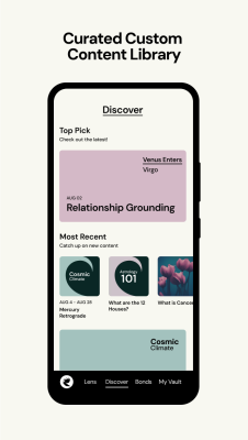Screenshot of the application The Pattern Astrology - #2